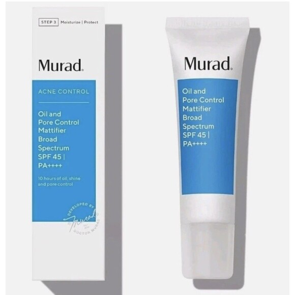 Murad Acne Control Oil and Pore Control Mattifier SPF 45 PA++++ 1.7oz new in box - Picture 1 of 5